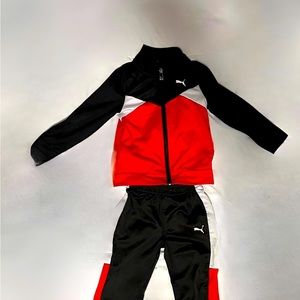 Puma Jump Suit Jacket & Pants Matching Set